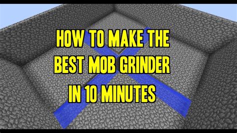 How Tall Should A Mob Grinder Be