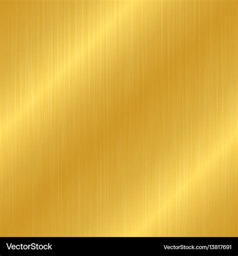 Seamless gold metal texture Royalty Free Vector Image