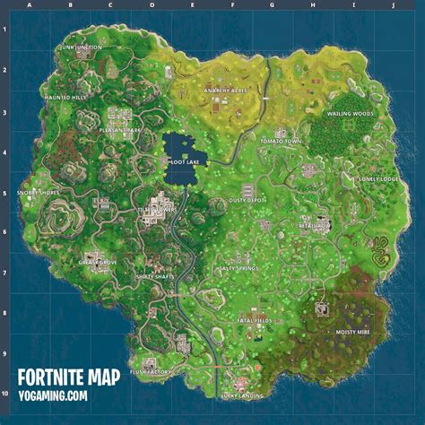 Fortnite Battle Royale Map 2.0 - YoGaming