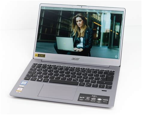 Acer Swift 3 SF313 (Core i5-8250U, 8 GB, 256 SSD, FHD) Laptop Review - NotebookCheck.net Reviews