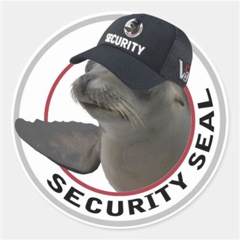 Security seal sticker | Zazzle