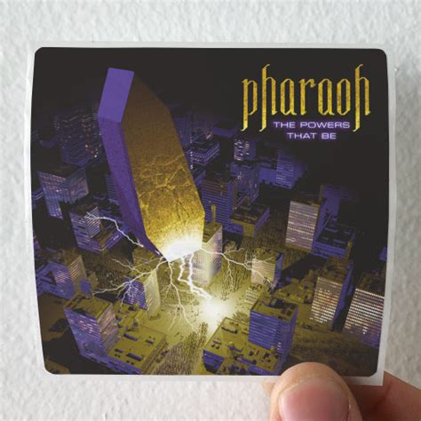 Pharaoh Phlora Album Cover Sticker