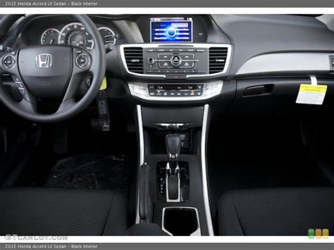 Black Interior Dashboard for the 2015 Honda Accord LX Sedan #96950674 ...