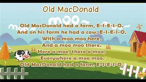 51TALK OLD MCDONALD HAS A FARM SONG - YouTube