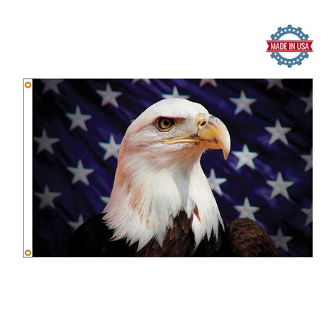 Star Field Eagle 3' x 5' Flag | Patriotic Flags | Fly Me Flag