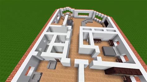 Minecraft 2 Story House Blueprints