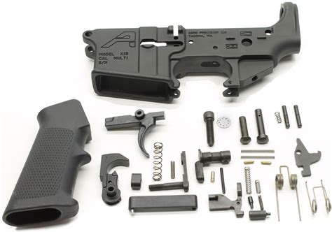 Aero Precision AR15 Stripped Lower Receiver & Lower Parts Kit For Sale ...