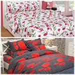 Venus Products Premium Double Bed Bedsheet Size - 90* 90 IN with two ...