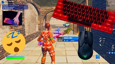 Clix Keyboard Chill🤩Keyboard & Mouse Sounds ASMR 😴 Fortnite Titled Towers Gameplay - YouTube