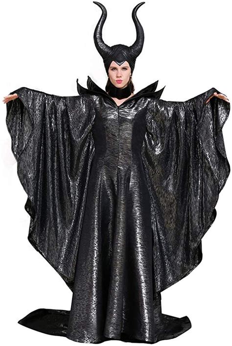 Amazon.com: CosplayDiy Women's Costumes of Maleficent Angelina Jolie ...