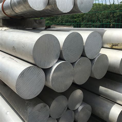 Professional 6063 T5 Aluminum Round Stock , Aluminium Solid Bar 170 Yield