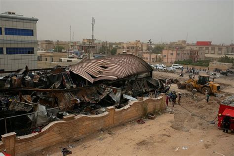 Iraqi health officials: 58 dead in fire at coronavirus ward