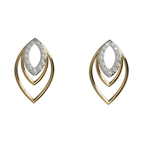 Diamond Jewellery Diamond Earrings Designs Catalogue