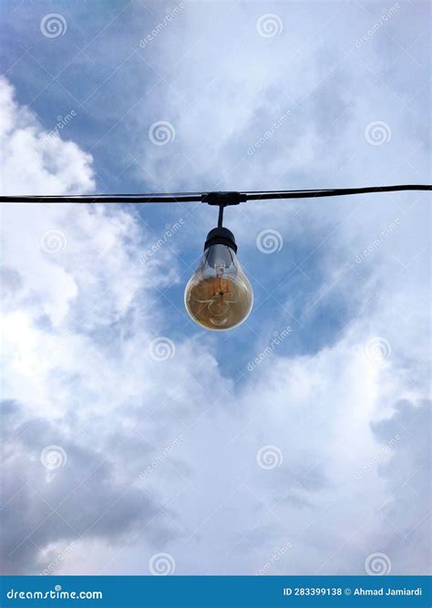 Aesthetic Lamp Photo with a Beautiful Sky Background. Stock Photo - Image of streetlight, glass ...