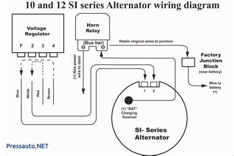 One Wire Alternator Wiring Diagram