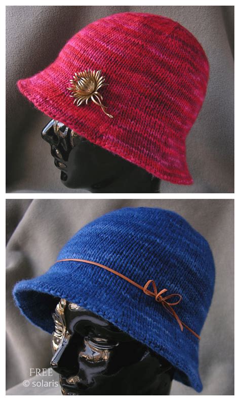 Knit Bucket Hat Free Knitting Pattern - Knitting Pattern