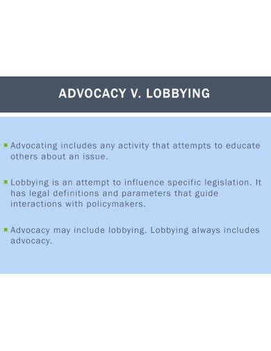 Advocacy - Examples, How to Set, PDF