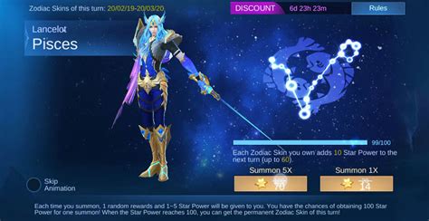 Emblem dan Build Terbaik untuk Skin Zodiac ML Lancelot