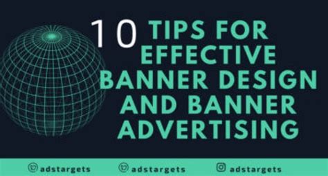 10 Tips For Effective Banner Design And Banner Advertising