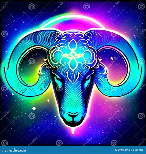 Zodiac Sign - Ram. the Symbol of the Zodiac Stock Illustration ...