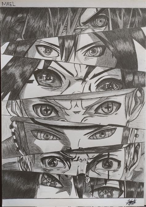 Naruto Eye Drawing