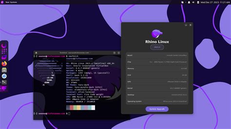 Rhino Linux 2023.4 Update Adds An Auto-Tiling Feature