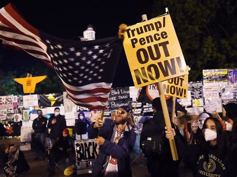 Presidential Election Triggers Protests in D.C., Beverly Hills