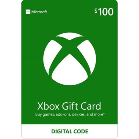 Microsoft - Xbox $100 Gift Card