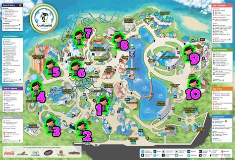 printable discovery cove map - Wards Logbook Miniaturas