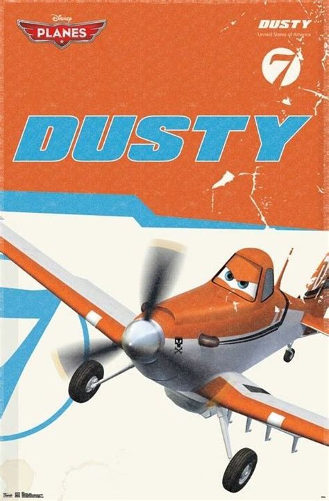 PLANES MOVIE POSTER ~ DUSTY 7 22x34 Crophopper Disney | eBay | Planes ...