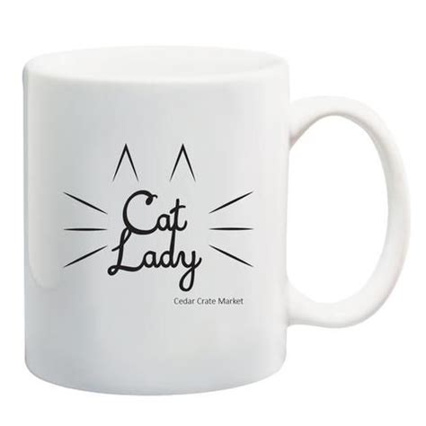 Cat Lady Funny Coffee Mug | Mugs, Funny mugs, Funny coffee mugs