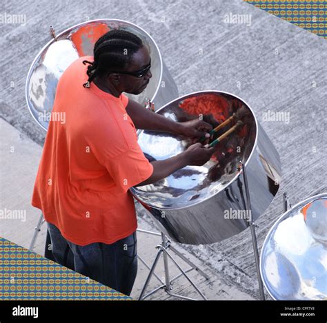 Caribbean Steel Drum Band Stock Photo - Alamy