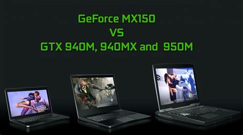 NVIDIA GeForce MX150 vs 940M, 940MX and 950M – benchmarks and gaming ...