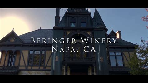 Beringer Winery Napa Ca Tour 2020 - YouTube