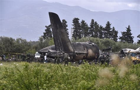 Algerian military plane crashes in field, killing 257 on board | The Times of Israel