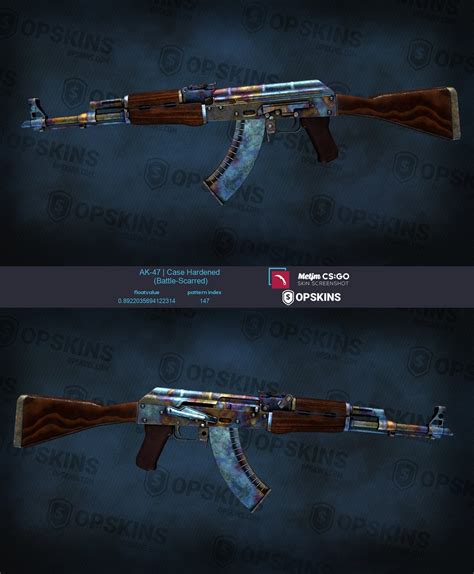 [PC] AK-47 Case Hardened BS FV 0.89 pattern #147 : GlobalOffensiveTrade