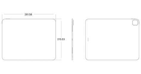 Leaked iPad Pro 2024 CAD drawings hint at thinner design and OLED ...