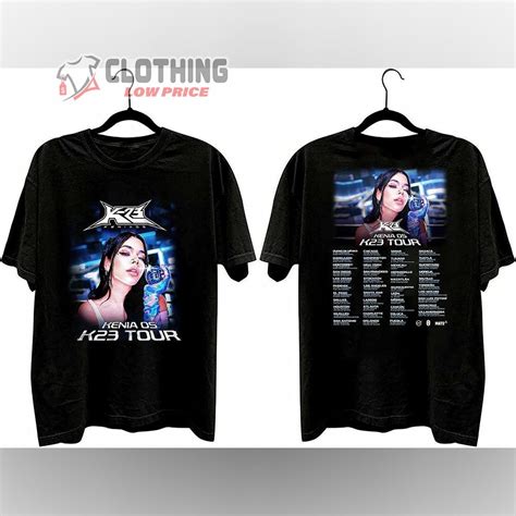 Kenia OS K23 World Tour Merch, Kenia OS Tour 2023 Shirt Kenia World ...