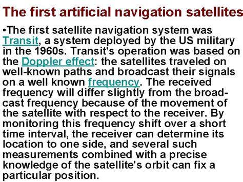 Global navigation positioning systems Contents Global Navigation Satellite