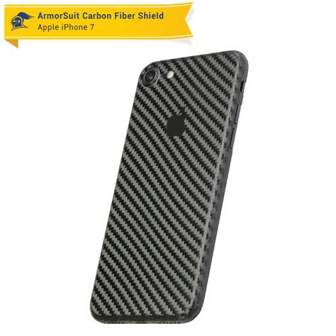 Apple iPhone 7 Screen Protector + Carbon Fiber Skin