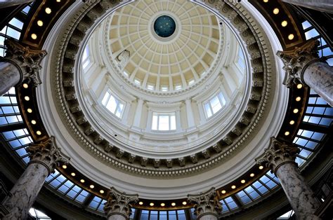 Idaho State Capitol Building Rotunda Dome in Boise, Idaho - Encircle Photos