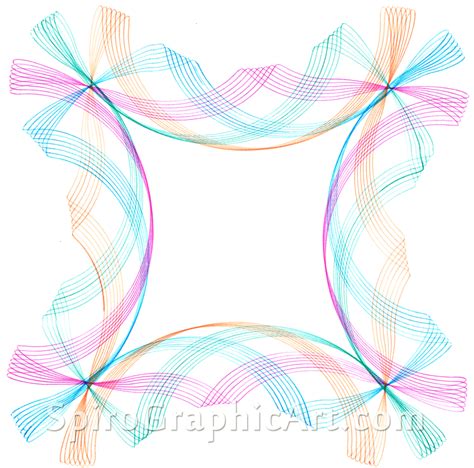 Super Spirograph Patterns: The Cloverleaf - SpiroGraphicArt