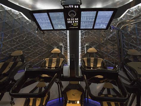 Spacex Crew Capsule Interior