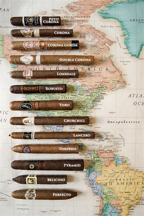 The HSS Guide To Cigar Sizes & Shapes - He Spoke Style