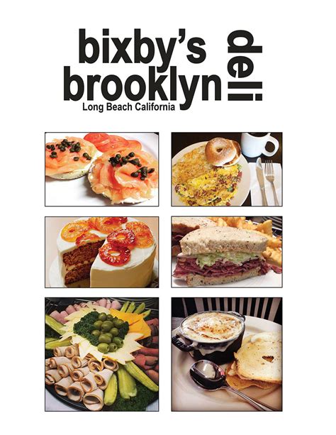 Bixby's Brooklyn Deli - Menu