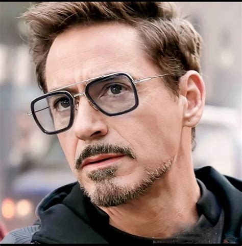 Avengers Iron Man Glasses Tony Stark Square Sunglasses UV400 | Eyemart ...