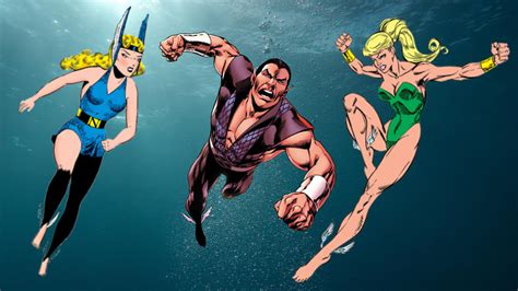 Namor, Namora and Namorita by Dreddzilla on DeviantArt