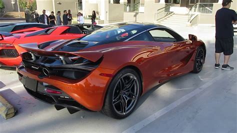 Orange McLaren 720S - YouTube