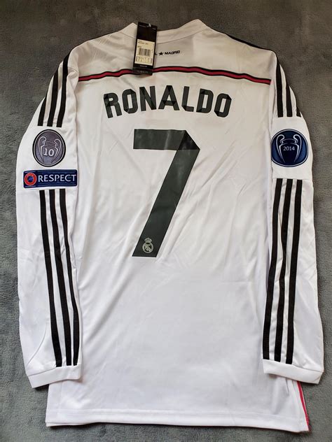 Men's 7 Cristiano Ronaldo Jersey 2014 2015 Real Madrid | Etsy