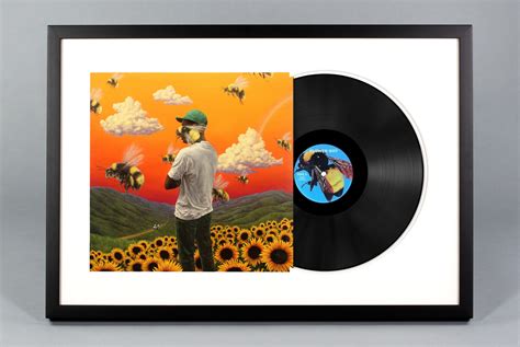 Flower Boy - Custom Vinyl Record Frame